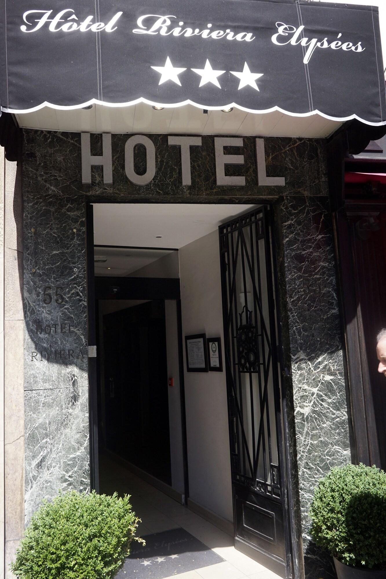 Hotel Riviera Elysees Paris Dış mekan fotoğraf