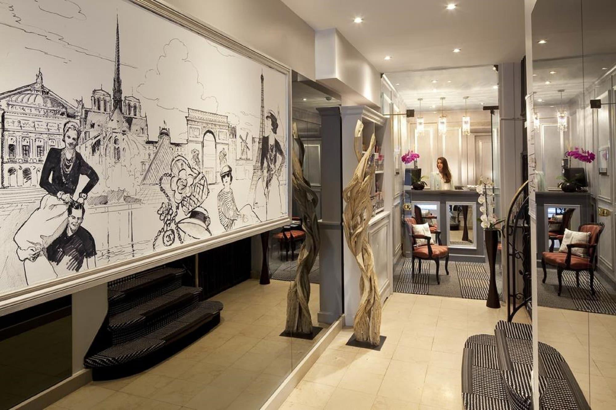 Hotel Riviera Elysees Paris Dış mekan fotoğraf