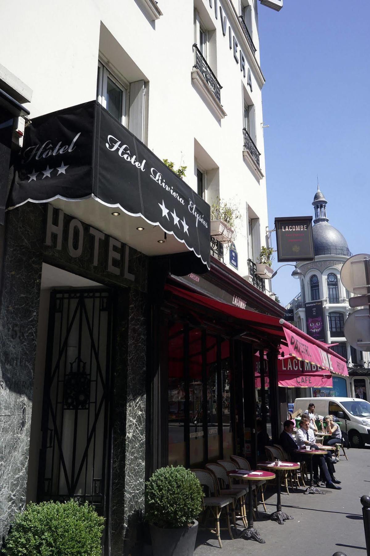 Hotel Riviera Elysees Paris Dış mekan fotoğraf